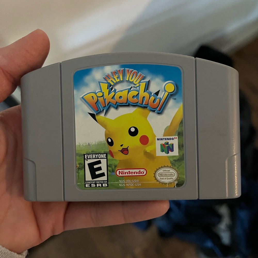 Hey You Pikachu! Nintendo 64 Game